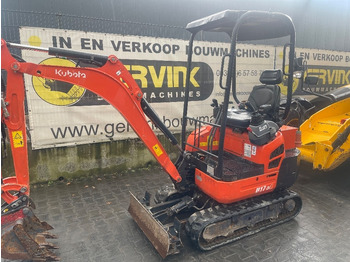 Minibagger Kubota U17-3 hybride: das Bild 4 Minibagger Kubota U17-3 hybride: das Bild 4