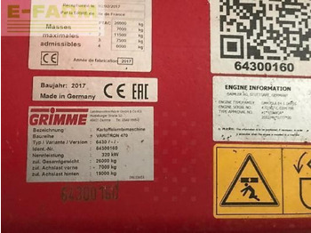 Kartoffelroder Grimme varitron 470: das Bild 5