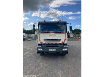 LKW CAMION BENNE 4x2 IVECO TRAKKER 190T44 + GRUE PK15500 - Année 2006 - 391 000 km: das Bild 2