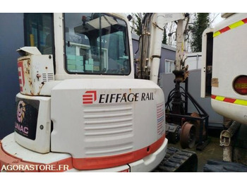 Minibagger MINI PELLE RAIL ROUTE - UNAC 8TRR - 2012 / 4036 HEURES (MD301): das Bild 3