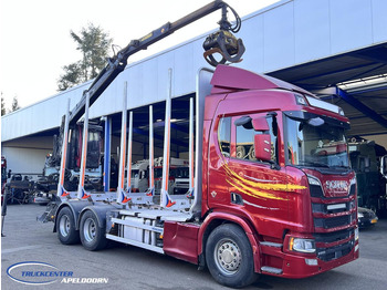SCANIA R 650 Holztransporter