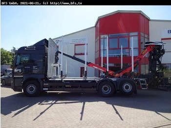 Holztransporter MAN TGS (TG3) 26.510 6x4H-4 BL CH Kurzholz Bio Öl: das Bild 2