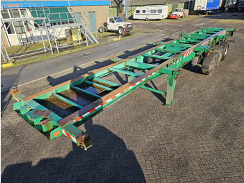 FRUEHAUF Container/ Wechselfahrgestell Auflieger