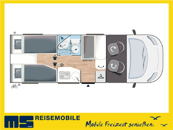 CHAUSSON S697 First Line Teilintegriertes Wohnmobil