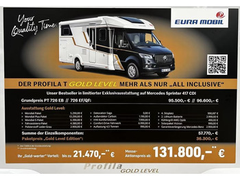 EURA MOBIL Teilintegriertes Wohnmobil