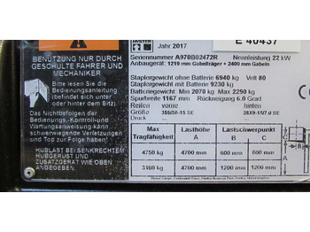 Elektrostapler Hyster J5.0 XN6 Advance: das Bild 5
