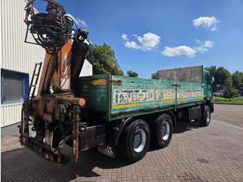 Pritsche LKW, Autokran MAN 26.362 6x4 Full spring Euro 2: das Bild 4