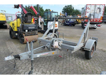 Abrollanhänger/ Absetzanhänger Trebbiner RT 22.20, Kabeltrommel, Verzinkt: das Bild 2