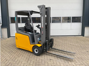 Gabelstapler Jungheinrich EFG 216K 1.6 ton Triplex Freelift Sideshift Elektra Heftruck Accu 2020: das Bild 2