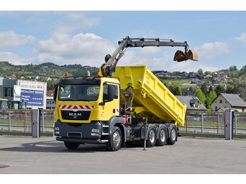 Autokran, Kipper MAN TGS 35.440 * HIAB 122 B-3 DUO / 8x4: das Bild 2
