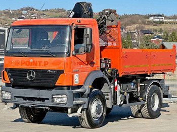 Autokran Mercedes-Benz AXOR 1829 * HIAB 1111 HIDUO + FUNK * TOP * 4x4: das Bild 3
