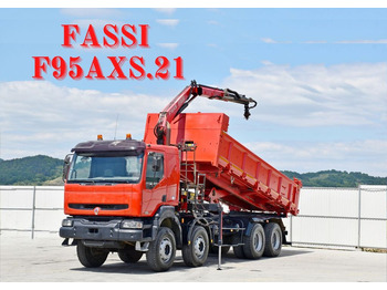 Renault KERAX 420 DCI Kipper 6,30m+FASSI F95AXS.21+FUNK  - Leasing Renault KERAX 420 DCI Kipper 6,30m+FASSI F95AXS.21+FUNK: das Bild 1