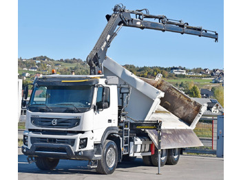 Autokran Volvo FMX 410 Kipper 5,20m*HIAB 122 D-4 HIDUO/FUNK*6x4: das Bild 3