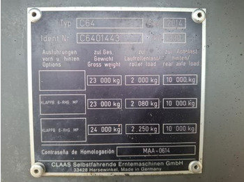 Mähdrescher CLAAS LEXION 670: das Bild 5 Mähdrescher CLAAS LEXION 670: das Bild 5