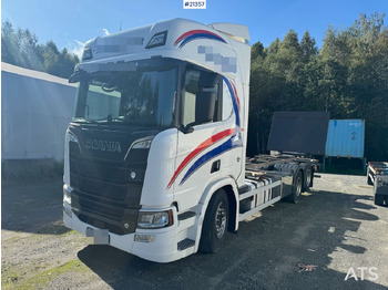 SCANIA R 580 Containerwagen/ Wechselfahrgestell LKW