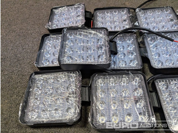 Baugeräte Unused LED Work Lights, 48w, 12V/24V, Adjustable Bracket, IP67 Waterproof, 6000k White (10 of): das Bild 3