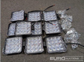 Baugeräte Unused LED Work Lights, 48w, 12V/24V, Adjustable Bracket, IP67 Waterproof, 6000k White (10 of): das Bild 5