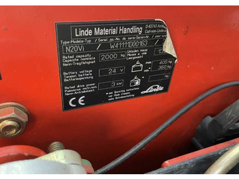 Linde N20Vi - Leasing Linde N20Vi: das Bild 4