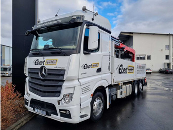 Mercedes-Benz Actros 2745 L 6x2 Baustoffpritsche+Kran Retarder  - Leasing Mercedes-Benz Actros 2745 L 6x2 Baustoffpritsche+Kran Retarder: das Bild 2