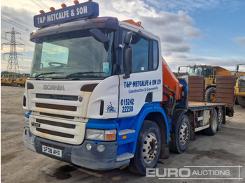 SCANIA P 340 Autotransporter LKW