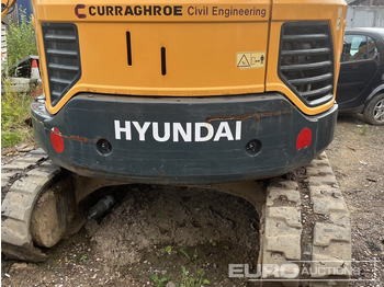 Minibagger 2019 Hyundai Robex R80CR-9A: das Bild 3