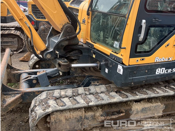 Minibagger 2019 Hyundai Robex R80CR-9A: das Bild 4