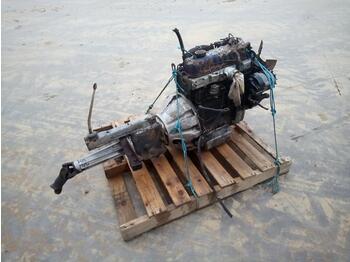 Motor Perkins 4107 4 Cylinder Engine, Gear Box: das Bild 1