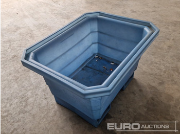 Baugeräte Plastic Morter Tub to suit Forklift: das Bild 3