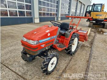 Kleintraktor Yanmar KE-4 4WD Compact Tractor, Rotovator: das Bild 1