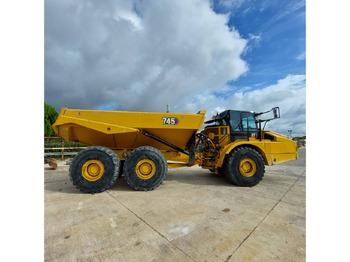 Knickgelenkter Dumper CAT 745: das Bild 4