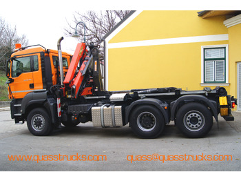 Schneeräumfahrzeug, Autokran MAN TGS 28.400 BL 6x4-4/PK 12002 D/PALIFT/Winterdienst/Streuer/Pflug [ Copy ]: das Bild 2