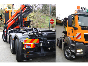 Schneeräumfahrzeug, Autokran MAN TGS 28.400 BL 6x4-4/PK 12002 D/PALIFT/Winterdienst/Streuer/Pflug [ Copy ]: das Bild 4