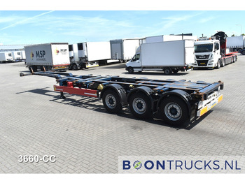 Container/ Wechselfahrgestell Auflieger Krone SD BOX LINER | 2x20-40-45ft HC * LIFT AXLE * BPW/DISC * EXTENDABLE REAR * 10x AVAILABLE: das Bild 3