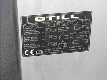 Schubmaststapler Still FM-X14: das Bild 5