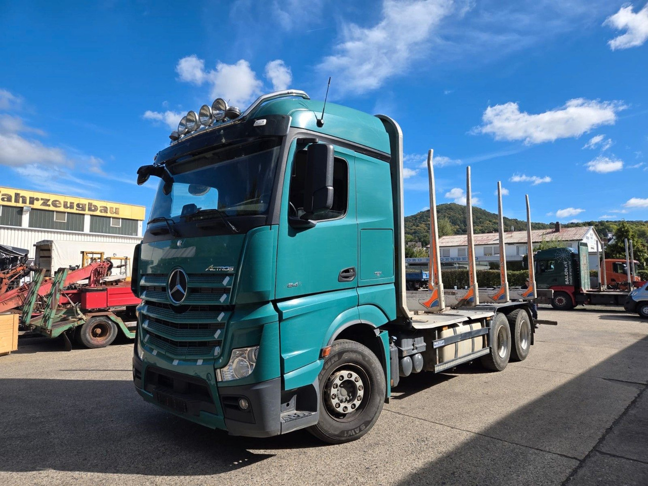 Mercedes-Benz Actros 2645 Holztransporter ohne Kran - Containerwagen/ Wechselfahrgestell LKW: das Bild 1 Mercedes-Benz Actros 2645 Holztransporter ohne Kran - Containerwagen/ Wechselfahrgestell LKW: das Bild 1