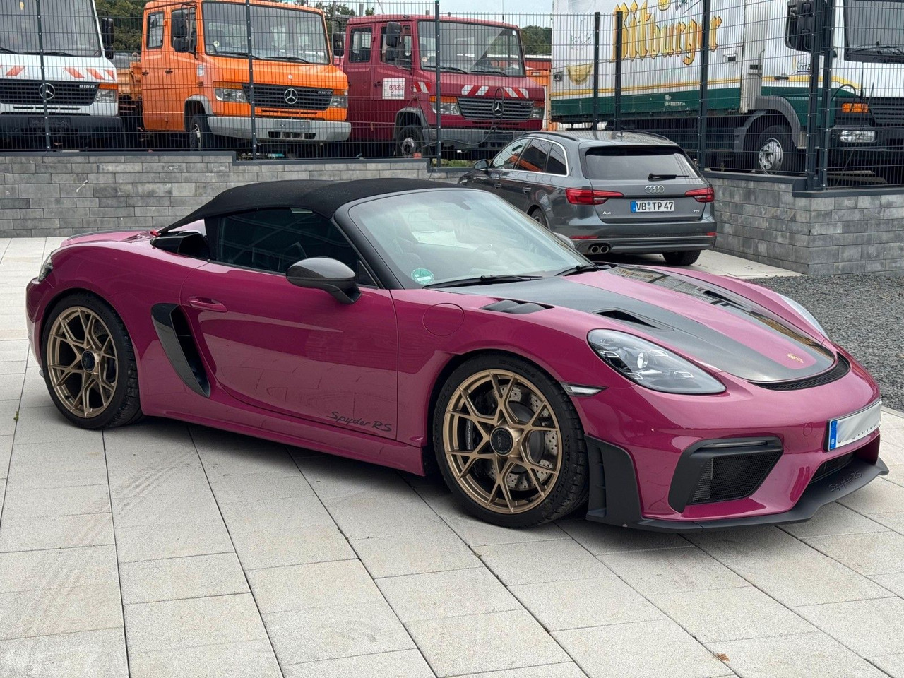 Porsche Boxster 718 Spyder RS WEISSACH LIFT - Cabrio: das Bild 4 Porsche Boxster 718 Spyder RS WEISSACH LIFT - Cabrio: das Bild 4