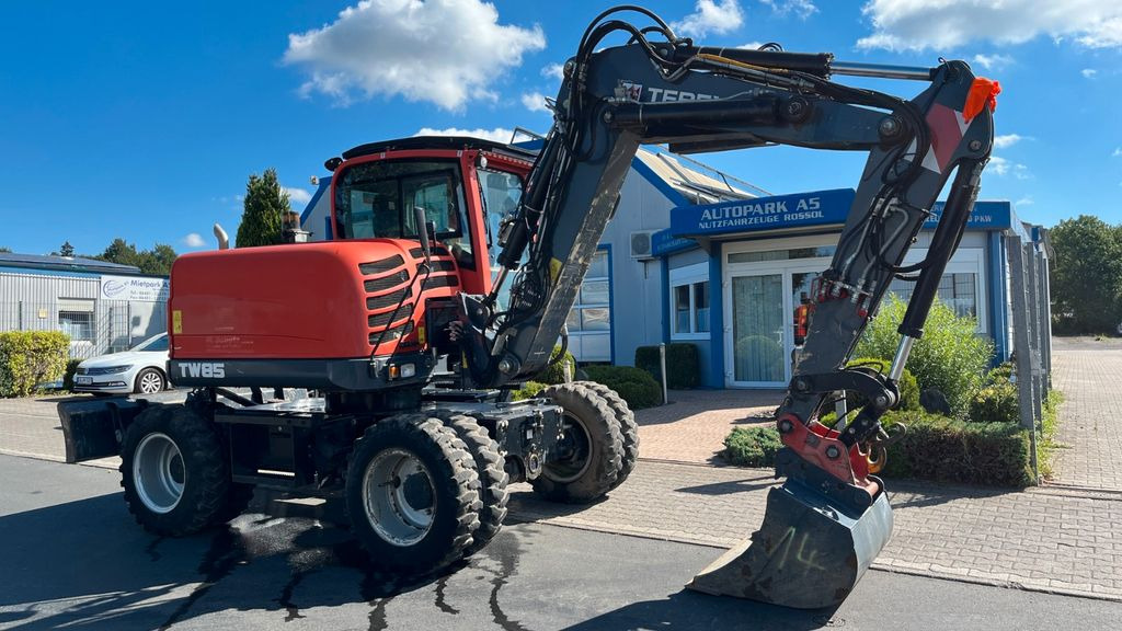 Terex TW85 Mobilbagger 8600 Kg Verstellausleger - Mobilbagger: das Bild 1 Terex TW85 Mobilbagger 8600 Kg Verstellausleger - Mobilbagger: das Bild 1