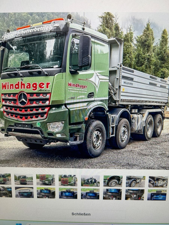 Mercedes-Benz Arocs 4152 8x4 BB Meiller Special Kipper - Kipper: das Bild 1 Mercedes-Benz Arocs 4152 8x4 BB Meiller Special Kipper - Kipper: das Bild 1