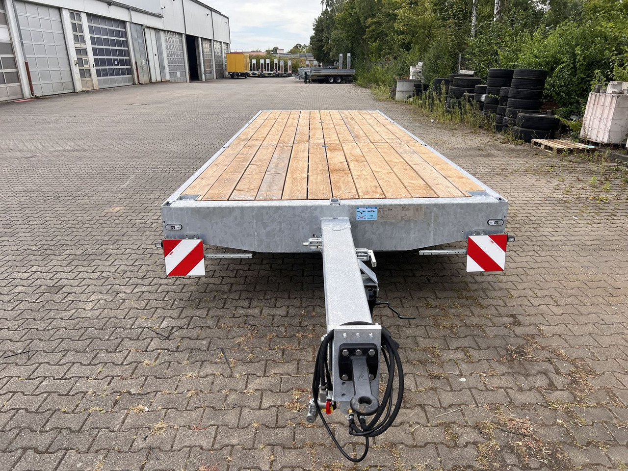 Auflieger Möslein  13,9 t Tandemanhänger- Tieflader, ausziehbar: das Bild 9