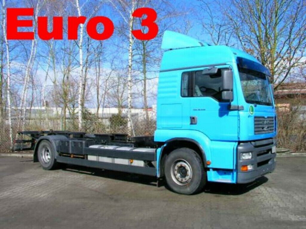 MAN 18.410 TGA2 Achs BDF- LKW - Containerwagen/ Wechselfahrgestell LKW: das Bild 1 MAN 18.410 TGA2 Achs BDF- LKW - Containerwagen/ Wechselfahrgestell LKW: das Bild 1
