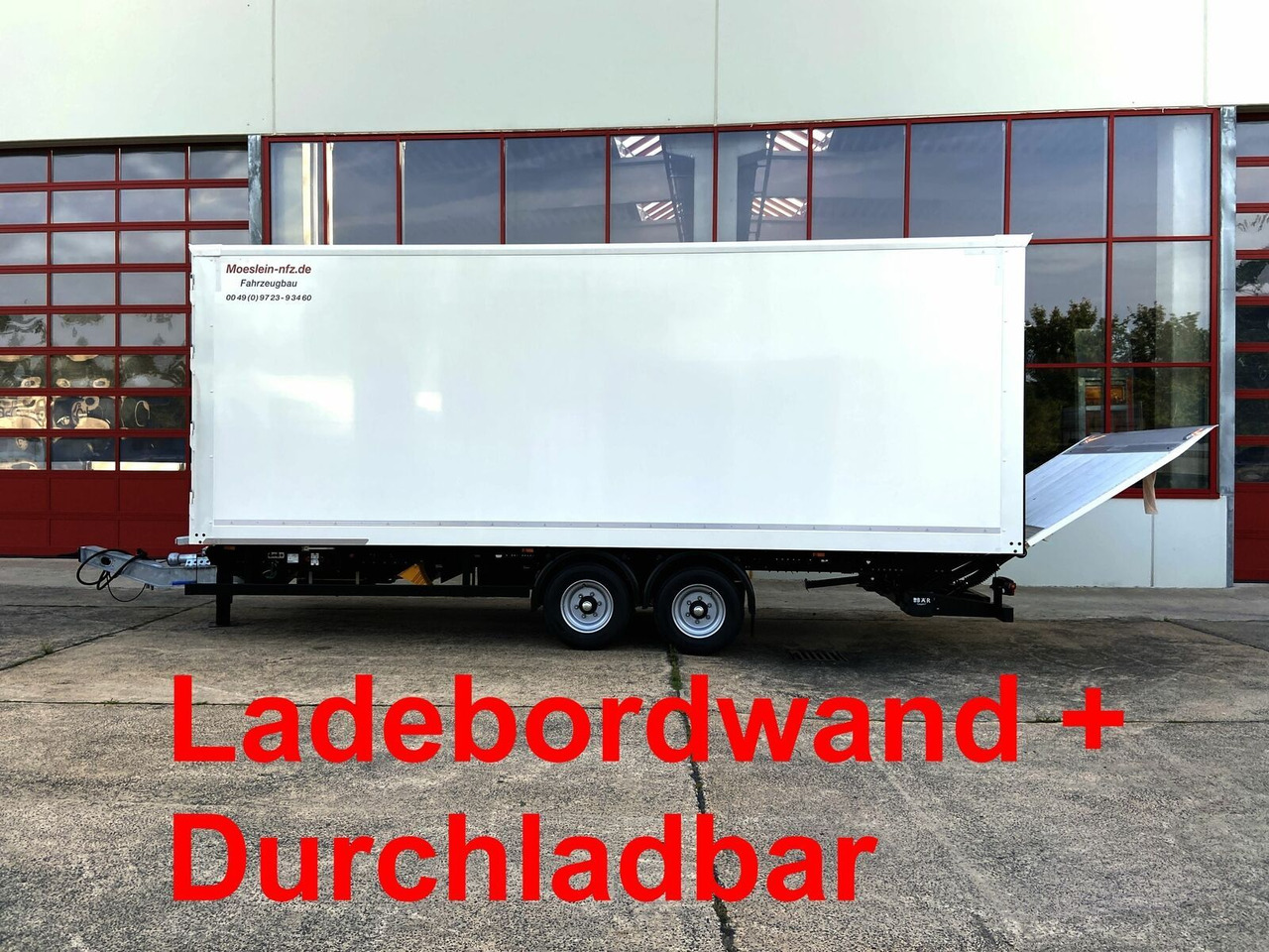 Möslein NEUER Tandem Koffer, Ladebordwand+ Durchladbar - Koffer Anhänger: das Bild 1 Möslein NEUER Tandem Koffer, Ladebordwand+ Durchladbar - Koffer Anhänger: das Bild 1