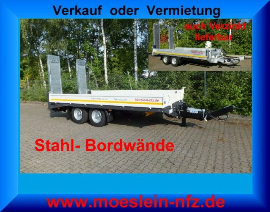 Möslein Neuer Tandemtieflader - Tieflader Anhänger: das Bild 2 Möslein Neuer Tandemtieflader - Tieflader Anhänger: das Bild 2