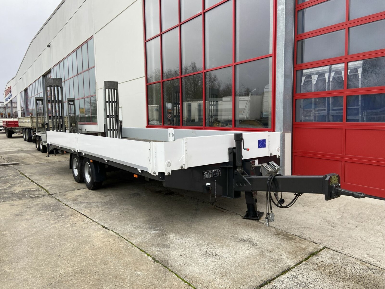 Tandemtieflader 7 m LadeflächeNeuwertig - Tieflader Anhänger: das Bild 3 Tandemtieflader 7 m LadeflächeNeuwertig - Tieflader Anhänger: das Bild 3