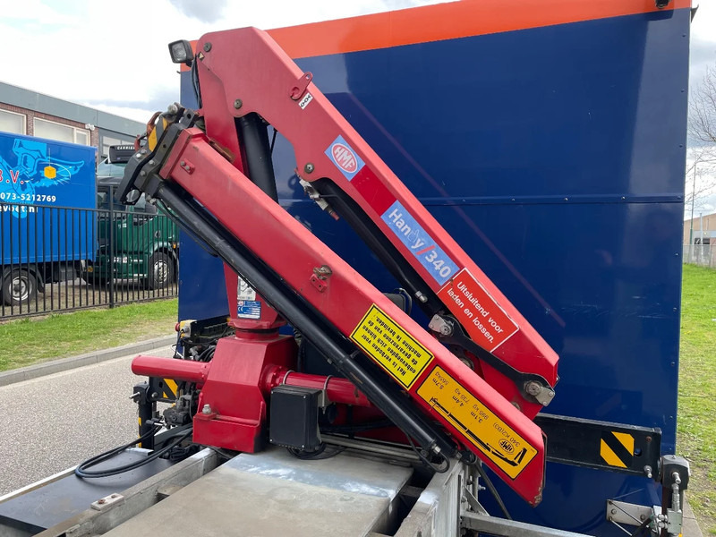Kipper, Autokran DAF LF 45 kipper + crane: das Bild 6