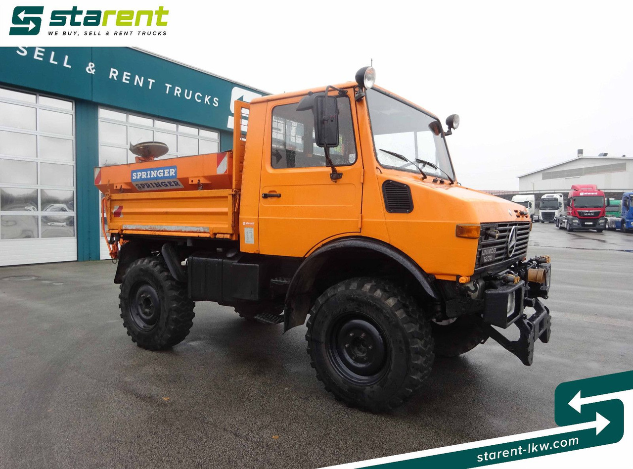 Mercedes-Benz Unimog 1200, Zapfwelle Front+ Heck, Kipper - Kipper: das Bild 3 Mercedes-Benz Unimog 1200, Zapfwelle Front+ Heck, Kipper - Kipper: das Bild 3