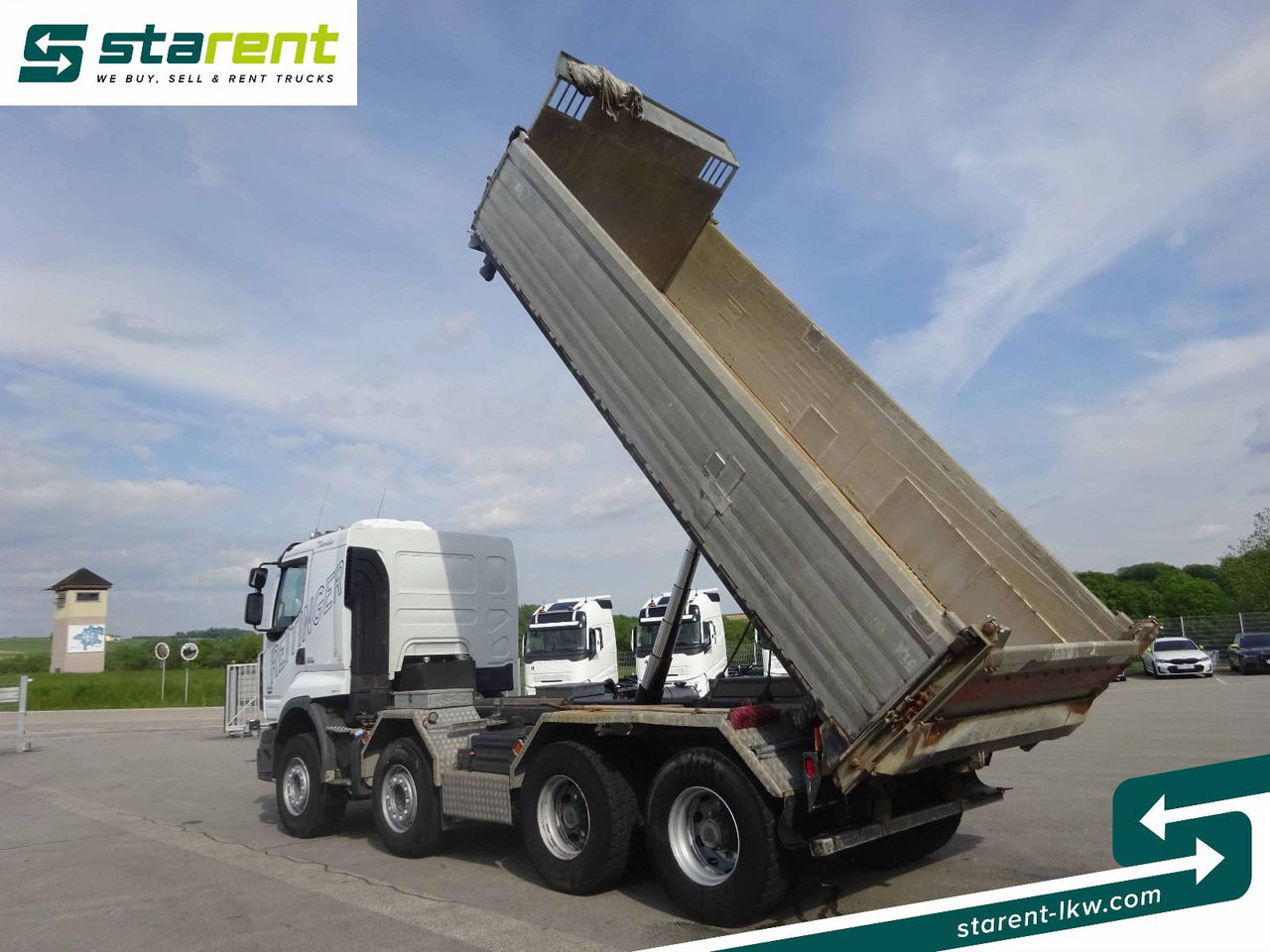 Renault Premium 450 DXi, 8x4, 3 Seitenkipper, Standklima - Kipper: das Bild 5 Renault Premium 450 DXi, 8x4, 3 Seitenkipper, Standklima - Kipper: das Bild 5