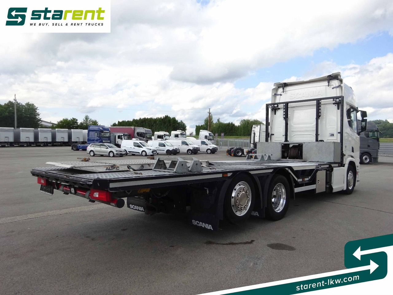 Scania R770 V8 Fahrzeugtransporter, Retarder, Seilwinde - Abschleppwagen: das Bild 5 Scania R770 V8 Fahrzeugtransporter, Retarder, Seilwinde - Abschleppwagen: das Bild 5