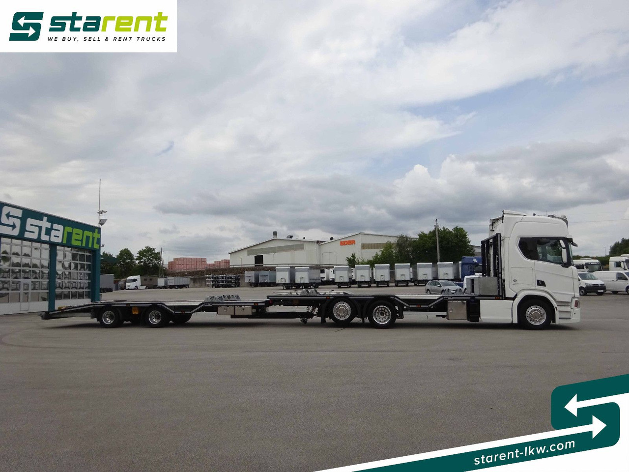 Scania R770 V8 Fahrzeugtransporter + Ziegler Anhänger - Autotransporter LKW: das Bild 4 Scania R770 V8 Fahrzeugtransporter + Ziegler Anhänger - Autotransporter LKW: das Bild 4