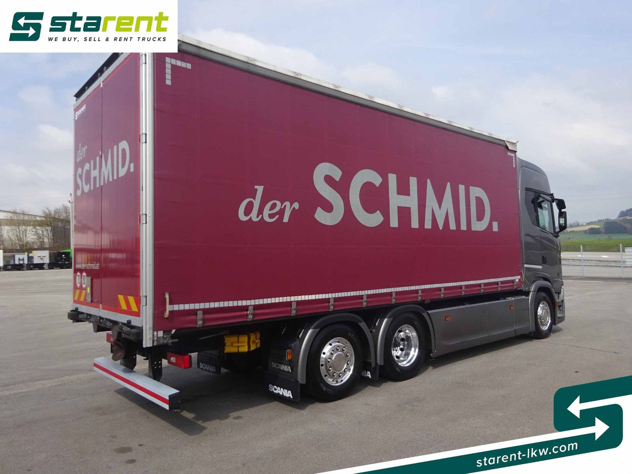 Scania S500 Planen Aufbau Schwarzmüller 6x2, Standklima - Plane LKW: das Bild 5 Scania S500 Planen Aufbau Schwarzmüller 6x2, Standklima - Plane LKW: das Bild 5