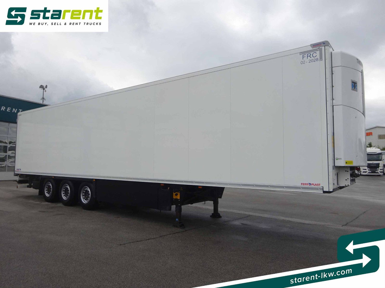 Schmitz Cargobull Thermo King SLXi300, Palettenkasten, 4.229 Std. - Kühlkoffer Auflieger: das Bild 3 Schmitz Cargobull Thermo King SLXi300, Palettenkasten, 4.229 Std. - Kühlkoffer Auflieger: das Bild 3
